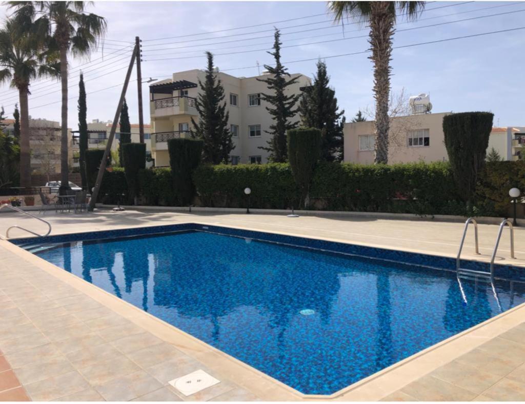 Central Pool-Side 2 Bedroom Apartment In بافوس المظهر الخارجي الصورة